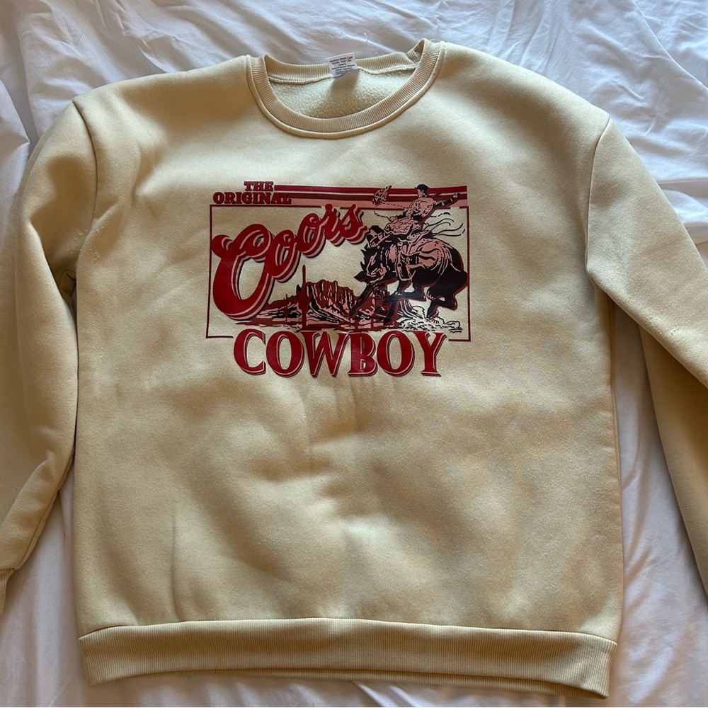 Coors Cowboy Sweatshirt